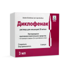 Diklofenak 25mg/ml 3ml No5